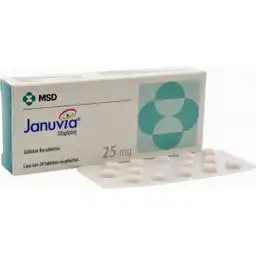 Januvia 25Mg Caja X 28 Comprimidos