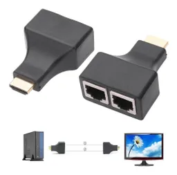 Video Convertir Extensor HDMI Pasivo 30 m