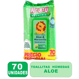 Arrurru Toallitas Húmedas Con Aloe Y Manzanilla