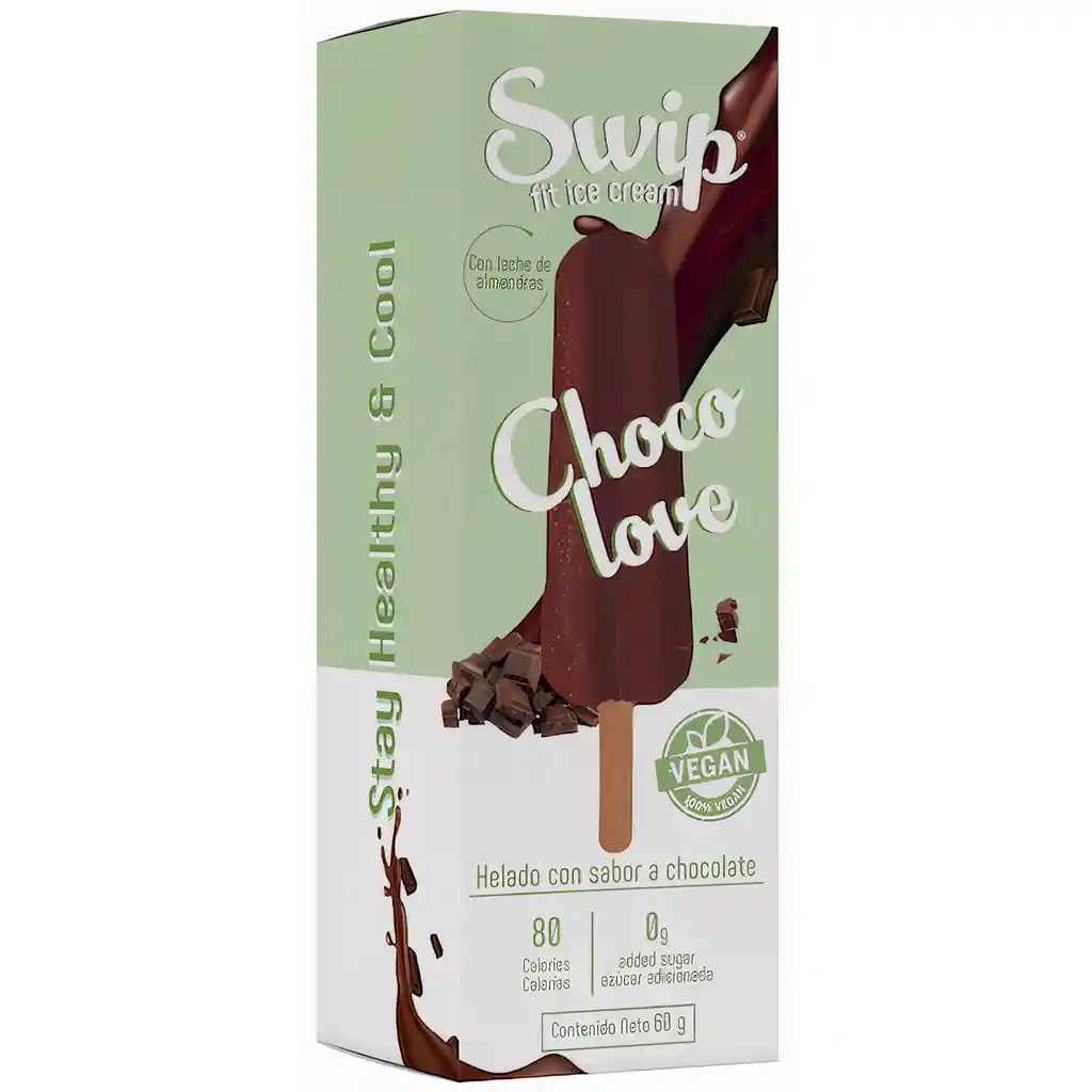 Swip Paleta Vegana Chocolate