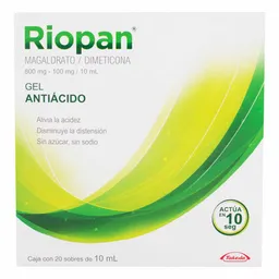 Riopan Antiácido (800 mg/100 mg) Gel