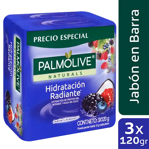 Palmolive Jabón en Barra Hidratación Radiante