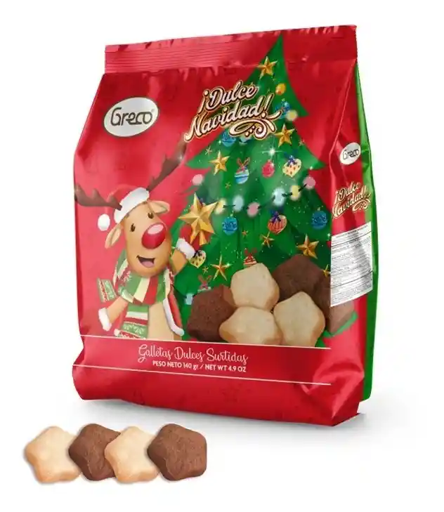 Greco Galletas Dulce Navidad