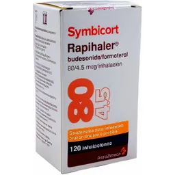 Symbicort Rapihaler Inhalador (80/4.5Mcg)