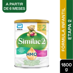 Formula Infantil Similac Etapa 2 Con Hmo 1800 Gramos