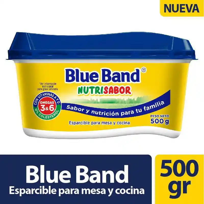 Blue Band Margarina Esparcible Nutrisabor con Sal 