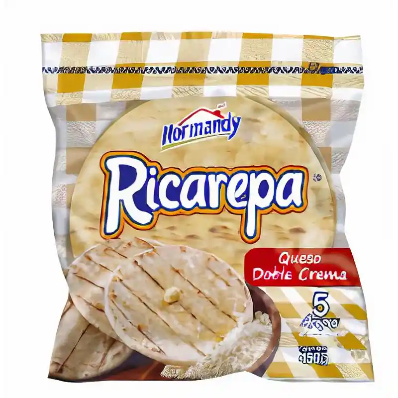 Ricarepa Arepa con Queso Doble Crema