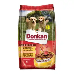 Donkan Alimento para Perro Adulto Sabor a Carnes y Cereales