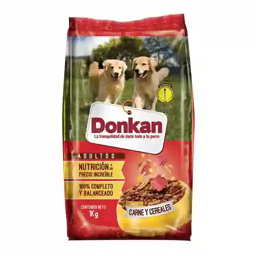 Donkan Alimento para Perro Adulto Sabor a Carnes y Cereales