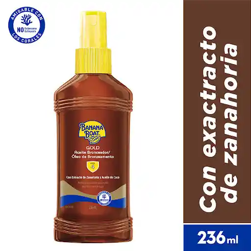 Banana Boat Aceite Bronceador Profundo 236 mL