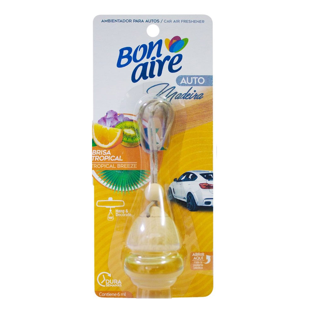 Bonaire Ambientador de Auto Brisa Tropical 6 ml
