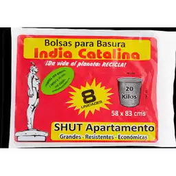 India Catalina Bolsas para Basura Shut Apartamento Grandes