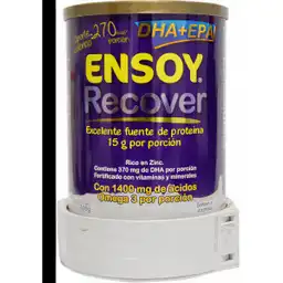 Ensoy Suplemento Alimenticio en Polvo Recover Sabor Vainilla