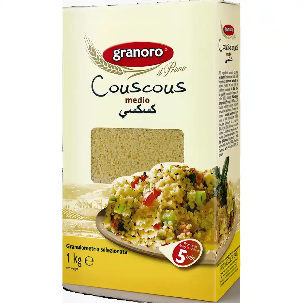 Granoro Pasta Alimenticia Couscous Medio