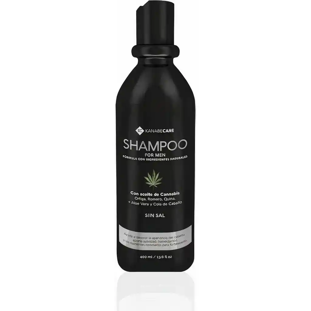 Kanabecare Shampoo para Hombre con Aceite de Cannabis