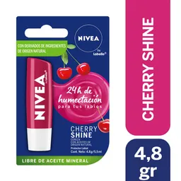 Nivea Protector Labial Humectante Aroma Cherry Shine