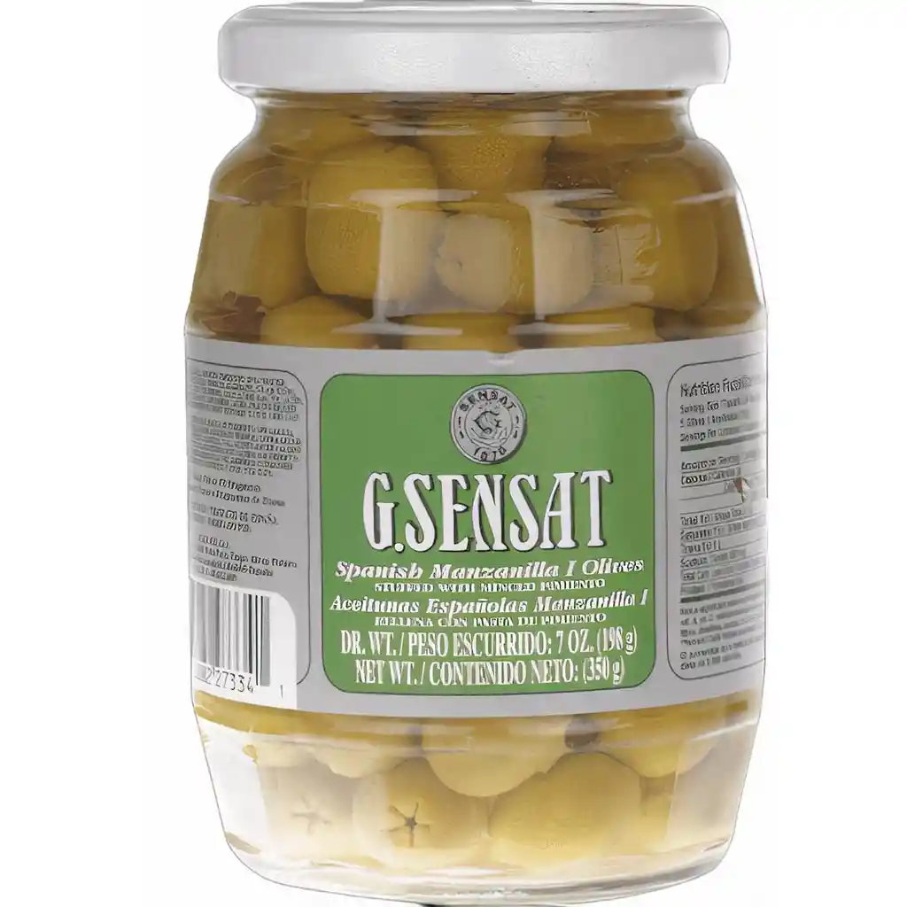 Gsensat Aceitunas Verdes Espanolas