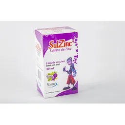 Sulzinc Sulfato de Zinc (2 mg)