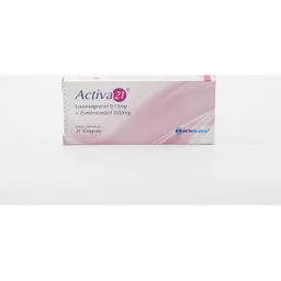Activa21 Anticonceptivo (0.15 mg/0.03 mg) Grageas