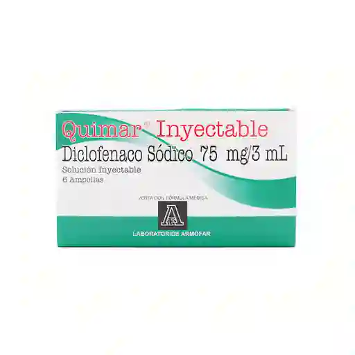 Quimar Inyectable x 6 Ampollas