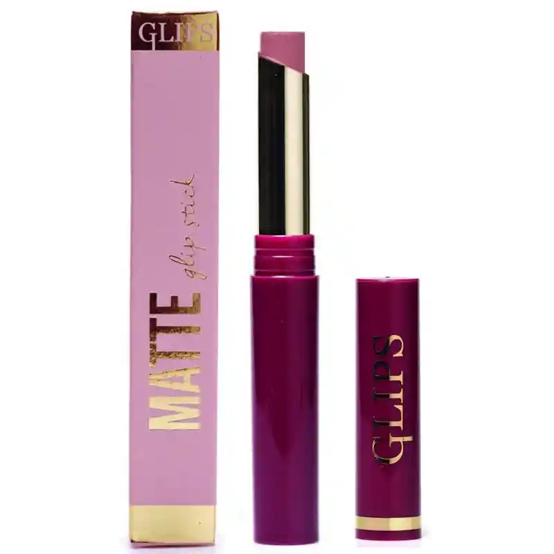 Glips Cosmetics Labial Rosa Claro Glam Matte