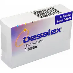 Desalex 5Mg Caja X 10 Tabletas Desloratadina