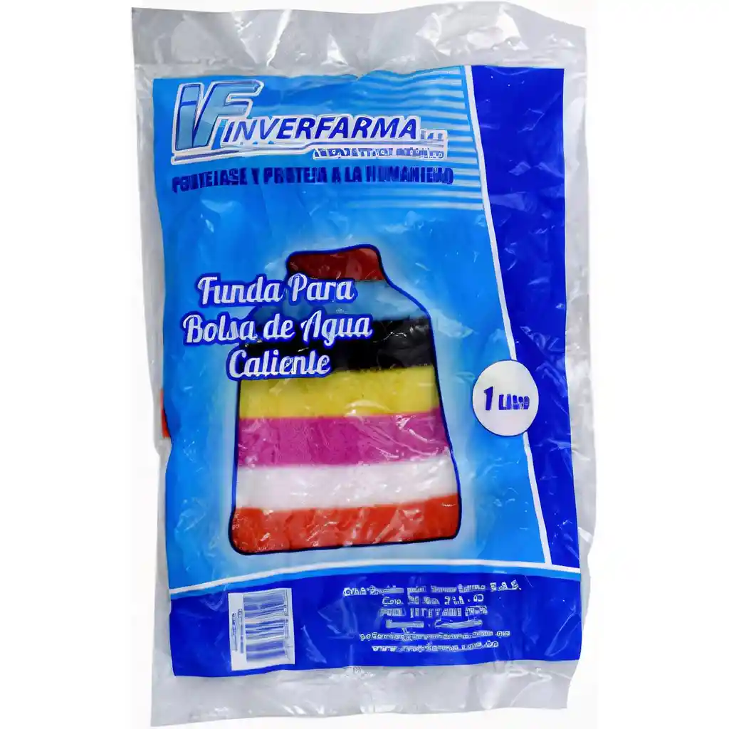 Inverfarma Funda Bolsa Agua Caliente 1 Lt Inverfa