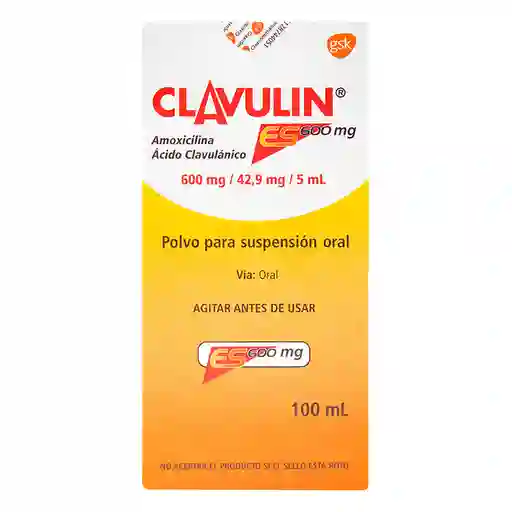 Clavulin Es (600 mg / 42.9 mg) 