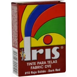 Iris Tinte Para Telas Rojo Sólido 10