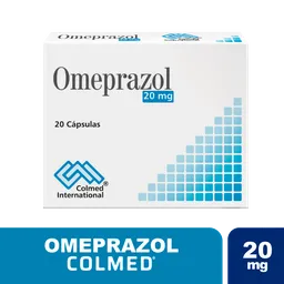 Omeprazol 20Mg Colmed Antiácido en Cápsulas