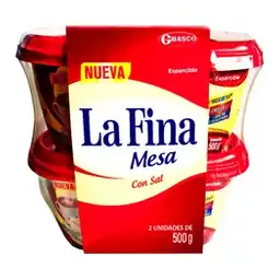 La Fina Margarina de Mesa Esparcible con Sal