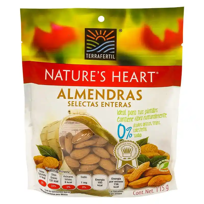  Natures Heart Almendras Selectas Enteras 