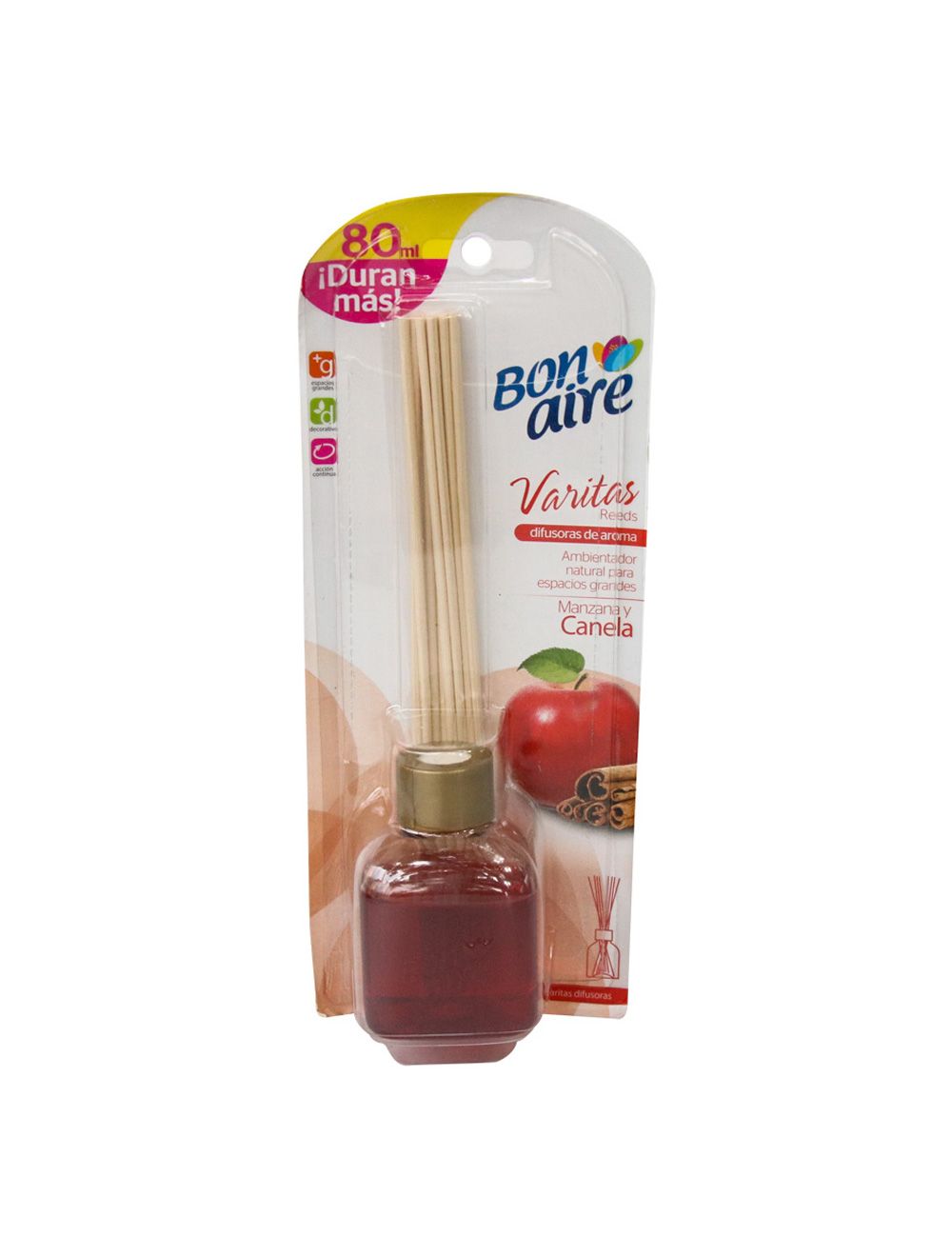 Bonaire Varitas Difusoras de Aroma Manzana y Canela 80 ml