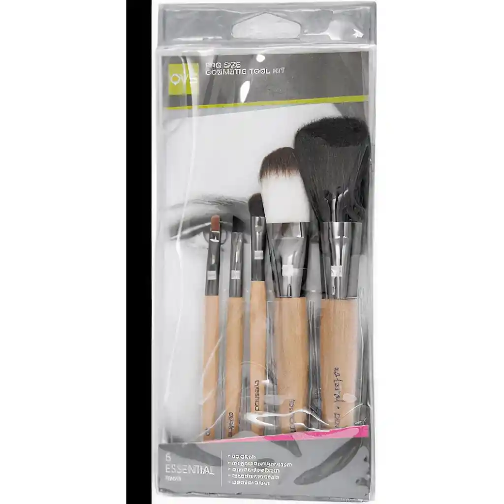 Qvs Brocha Cosmetic Tool Kit