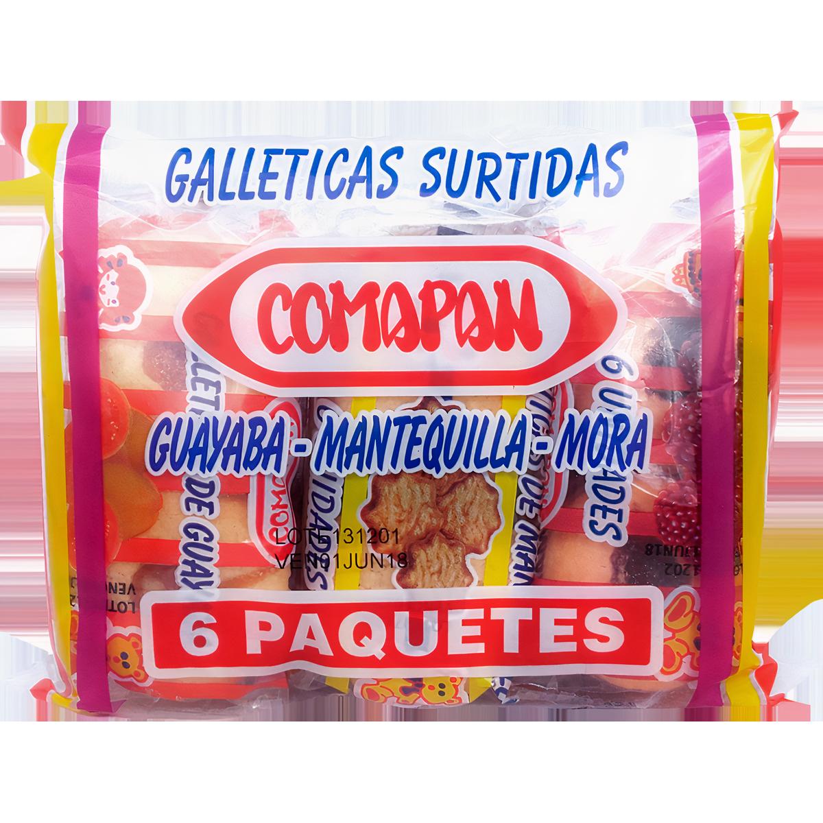 Comapan Galleta Surtida 252 g