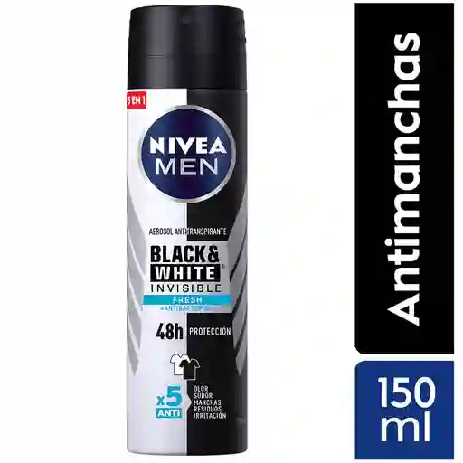 Nivea Men Desodorante Black & White Fresh en Spray