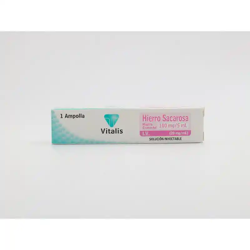 Vitalis Hierro Sacarosa  Ampoya (100 mg /5ml )
