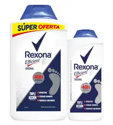 Rexona Talco para Pies Efficient Original 