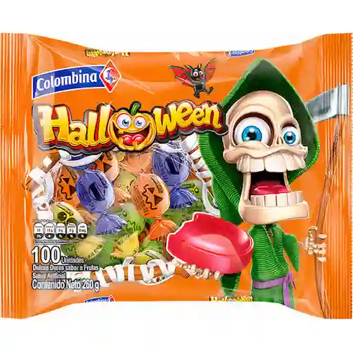 Colombina Dulces Sabor A Frutas Temática Halloween