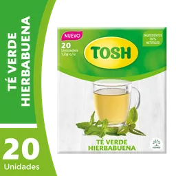 Tosh Té Verde de Hierbabuena