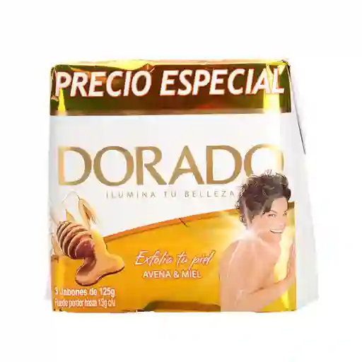 Dorado Jabón en Barra Avena y Miel