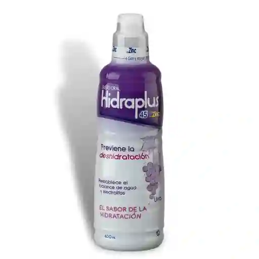 Hidraplus Suero Oral 45 Sabor a Uva