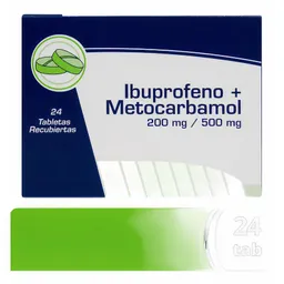 Coaspharma Ibuprofeno + Metocarbamol (200 mg / 500 mg)