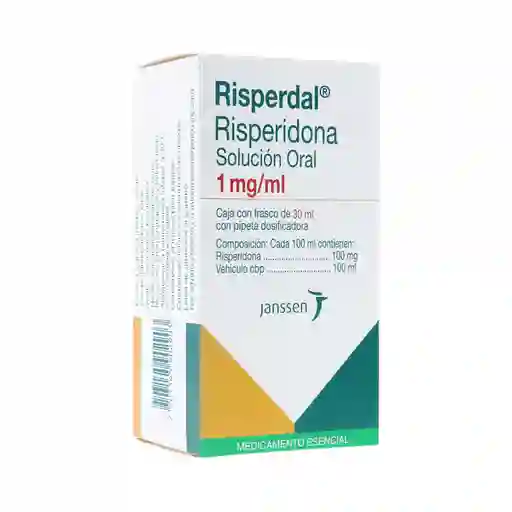 Risperdal Antipsicótico (100 mg) Solución Oral