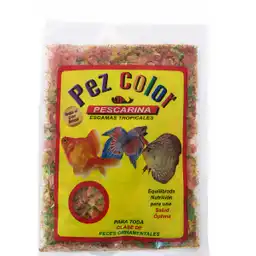 Pez Color Alimento para Peces Pescarina Escamas Tropicales