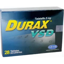 Durax Lafrancol Vsd 5 Mg 28 Tbs A 3 + Pae