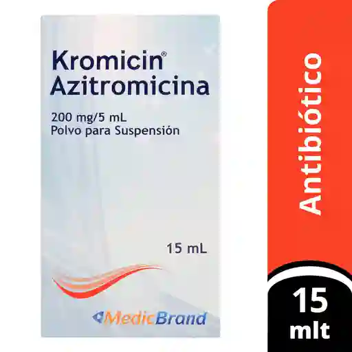 Kromicin Antibiótico (200 mg) Polvo para Suspensión 
