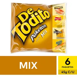 De Todito Pasabocas Paketón Sabor Mix