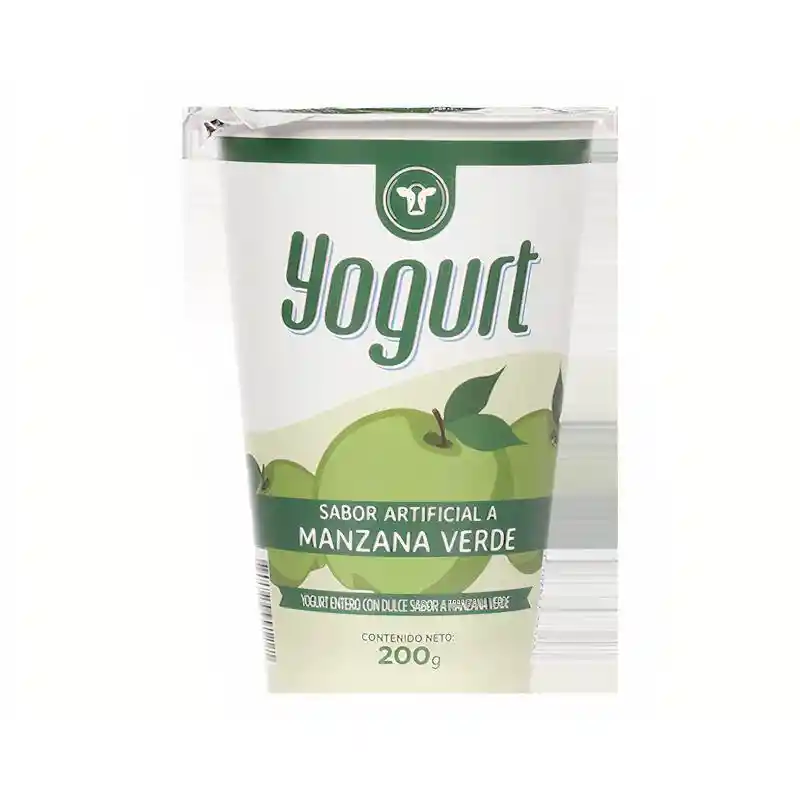 Yogurt Vaso Manzana Verde