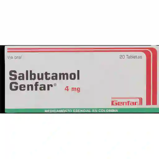 Salbutamol Tabletas